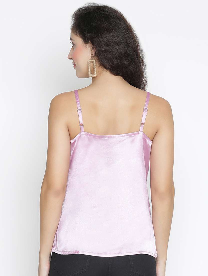 lavender solid regular top - 21399512 - Standard Image - 3
