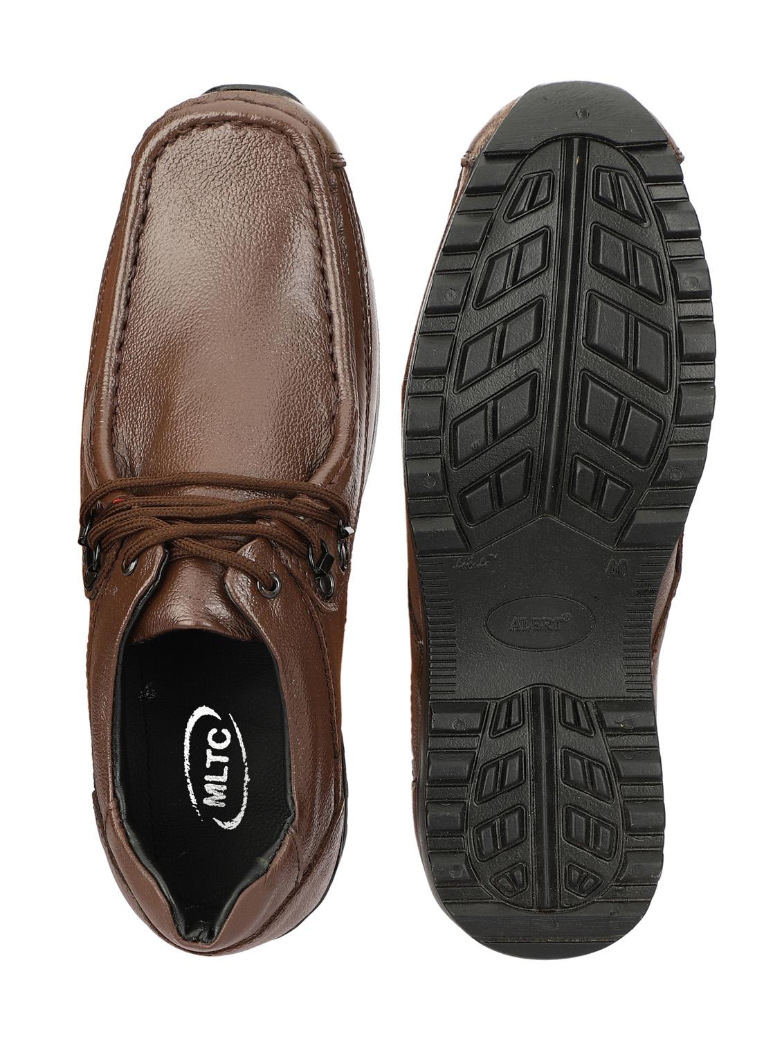 men brown lace-up derby shoes - 21399724 - Standard Image - 3