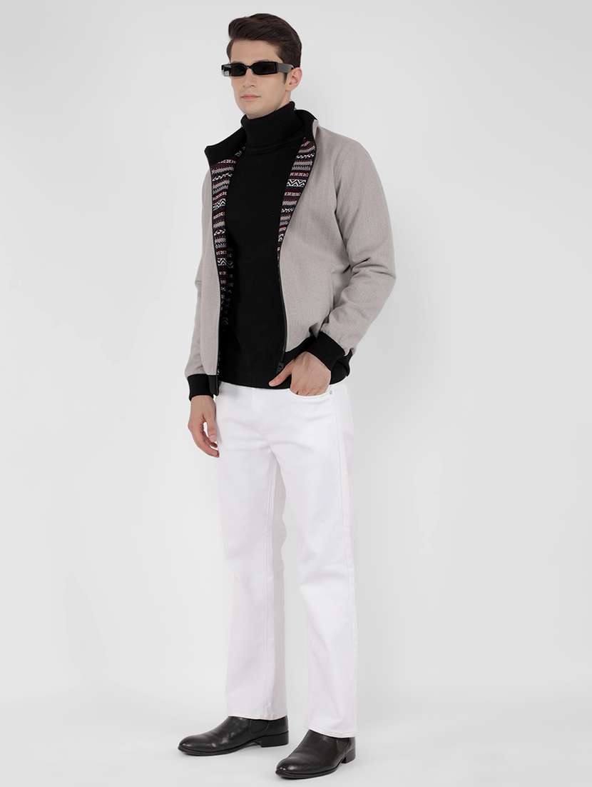 grey reversible casual jacket - 21400029 - Standard Image - 5