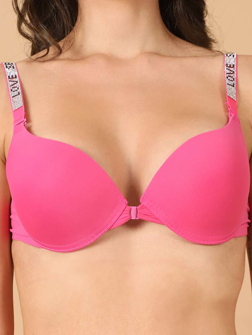 women solid bras and panty set - 21400498 - Standard Image - 5