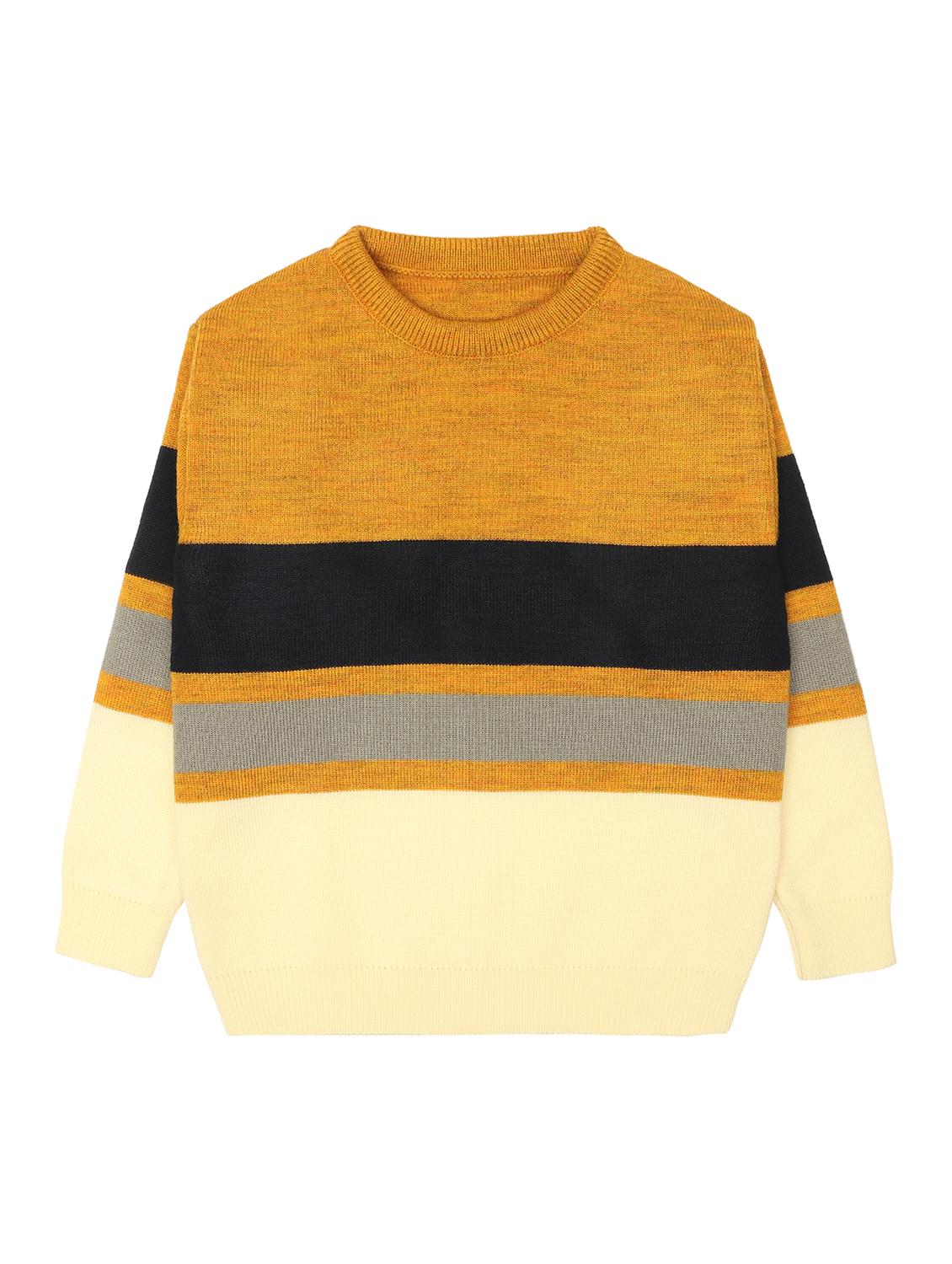 kids multi coloured acrylic sweater