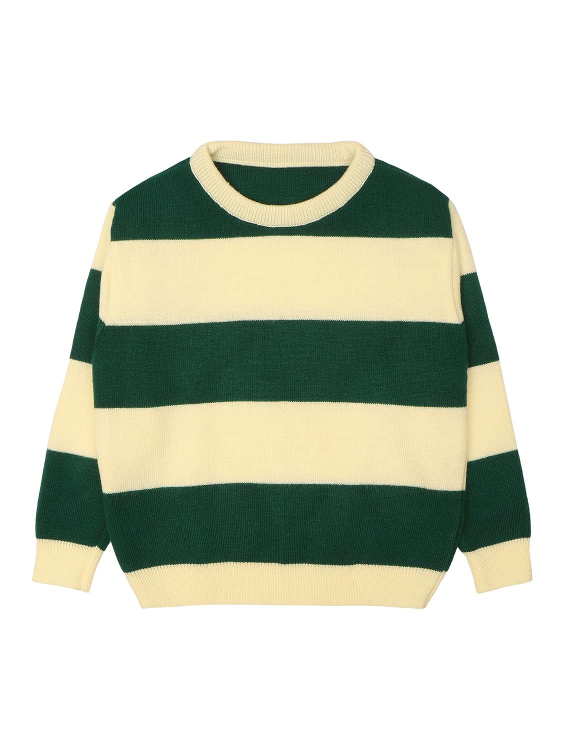 kids cream acrylic sweater