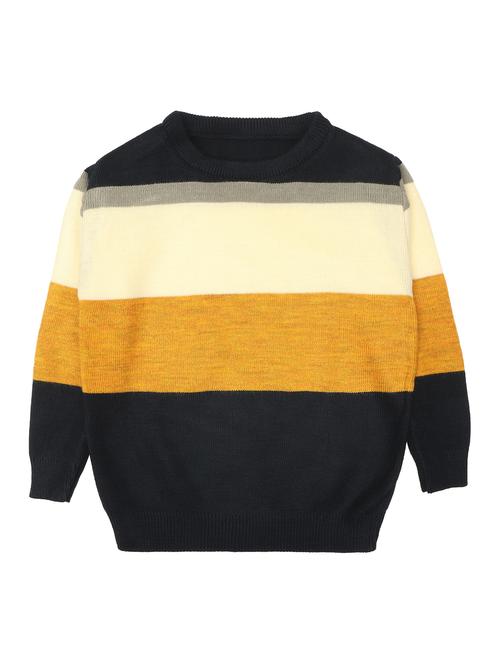 kids multi colored acrylic sweater - 21401648 - Standard Image - 0