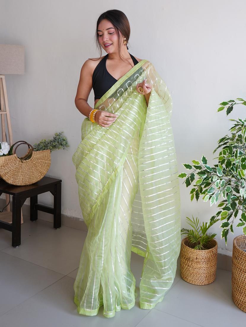 women embroidered saree