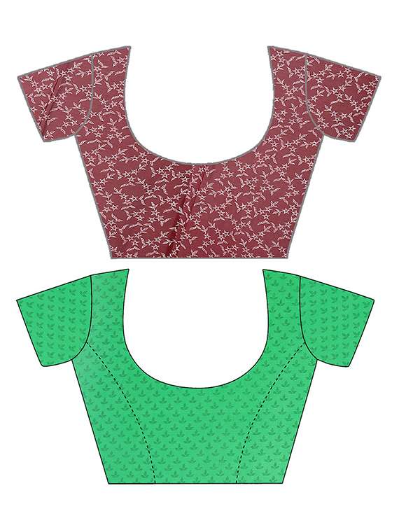 pack of 2 casual wear combo sarees with blouse - 21406175 -  Standard Image - 3