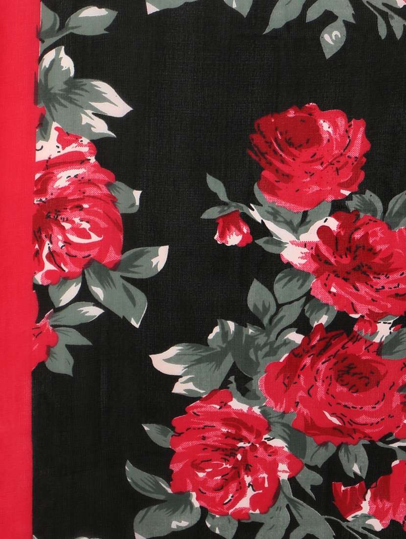 women casual wear georgette saree with blouse - 21413169 -  Standard Image - 3