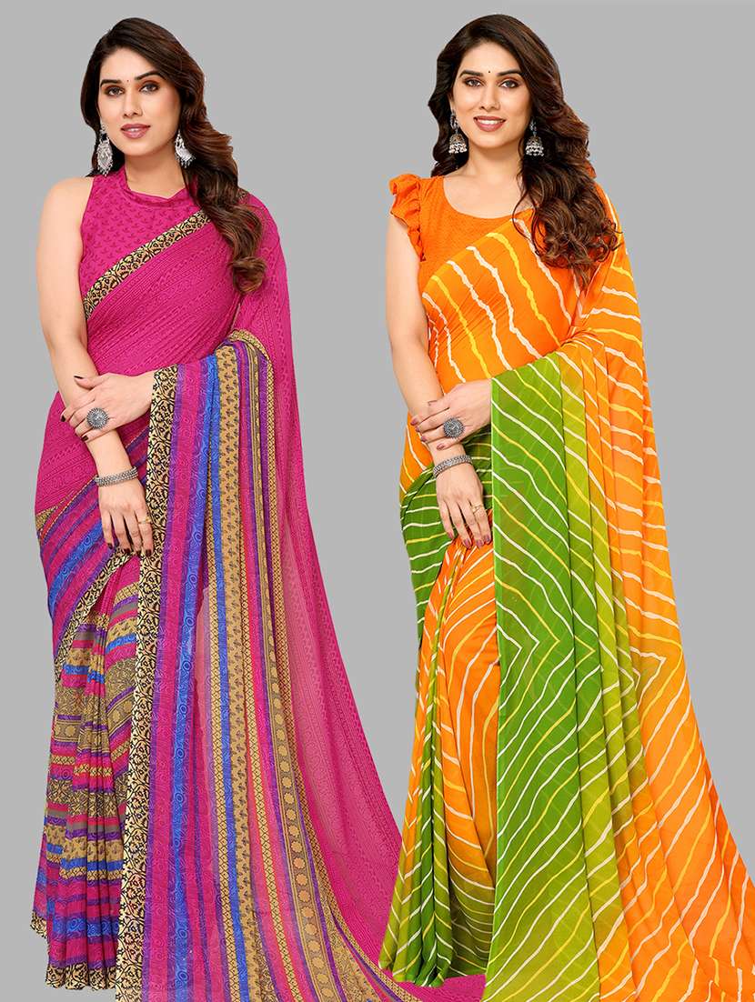 pack of 2 casual wear sarees