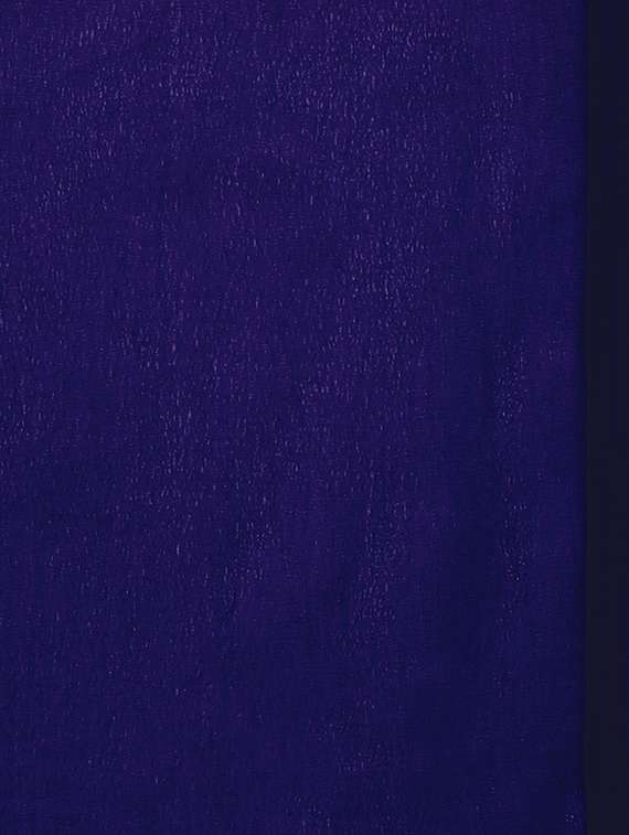 women plain casual wear saree with blouse - 21444720 -  Standard Image - 3