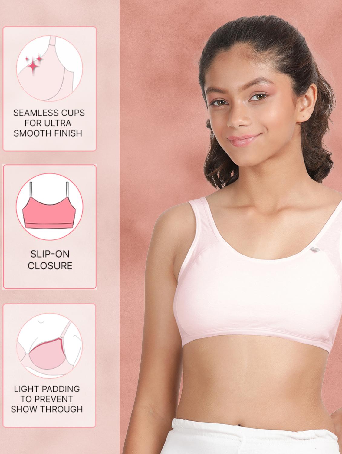women solid sports bra - 21450161 - Standard Image - 3