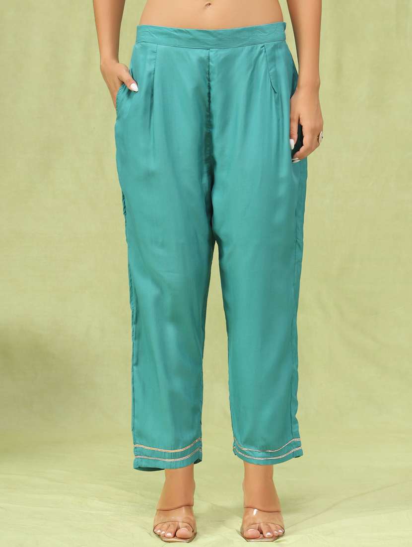 women blue kurta dupatta set - 21450882 - Standard Image - 3