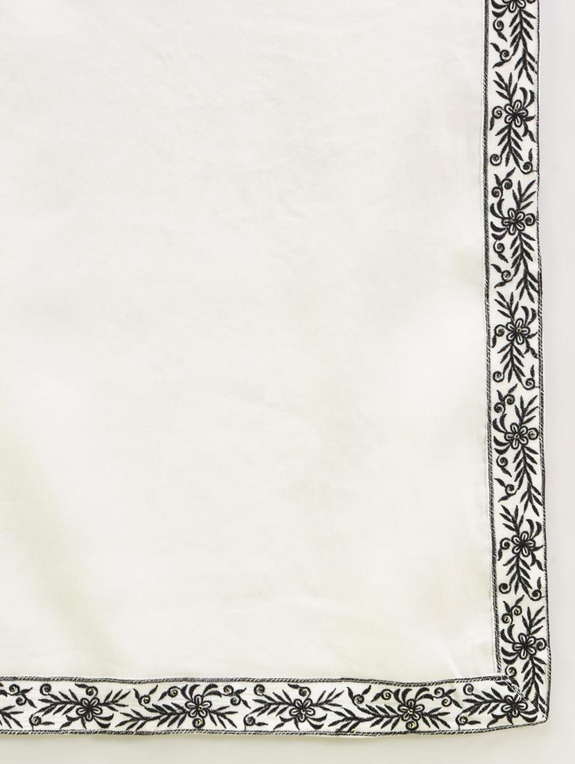 women white kurta dupatta set - 21450886 - Standard Image - 5