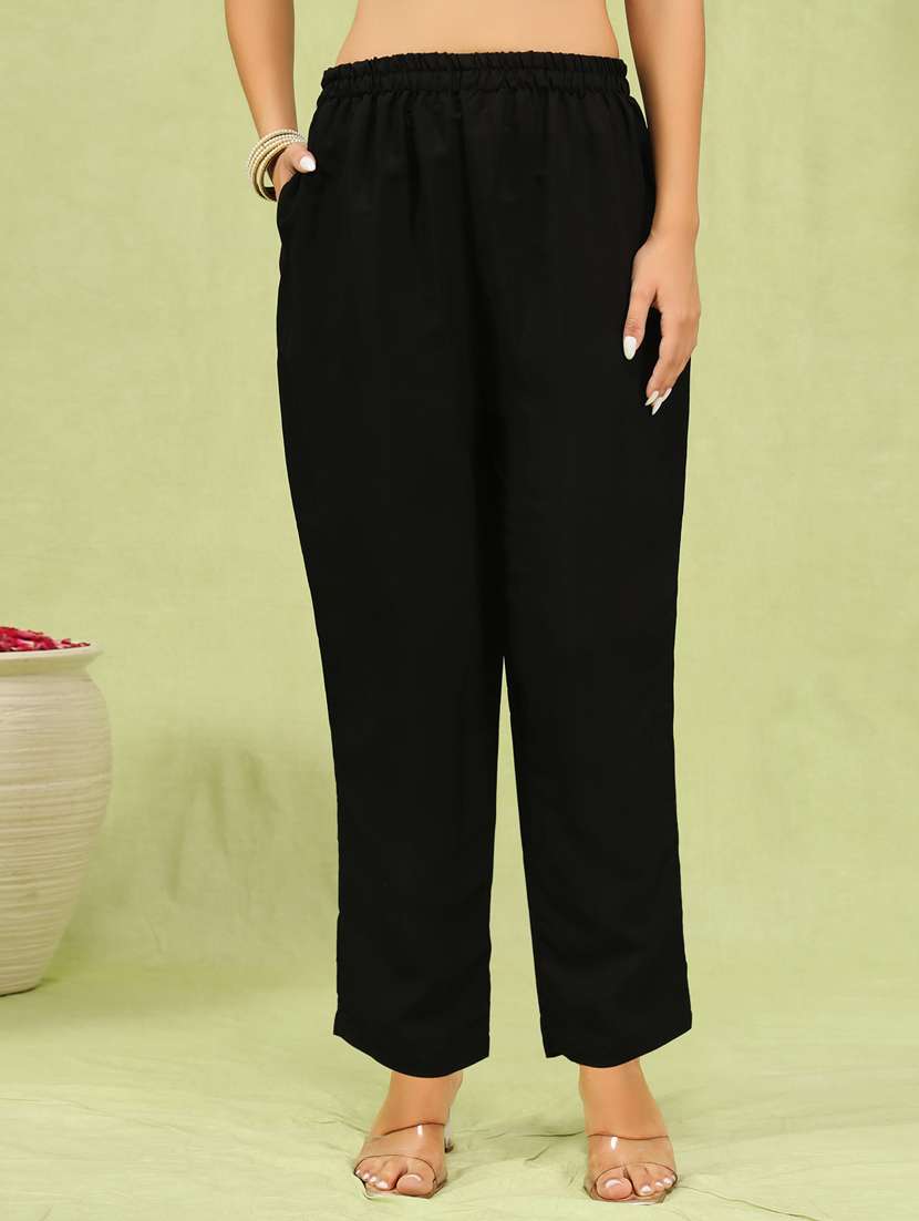 women black kurta dupatta set - 21450890 -  Standard Image - 3