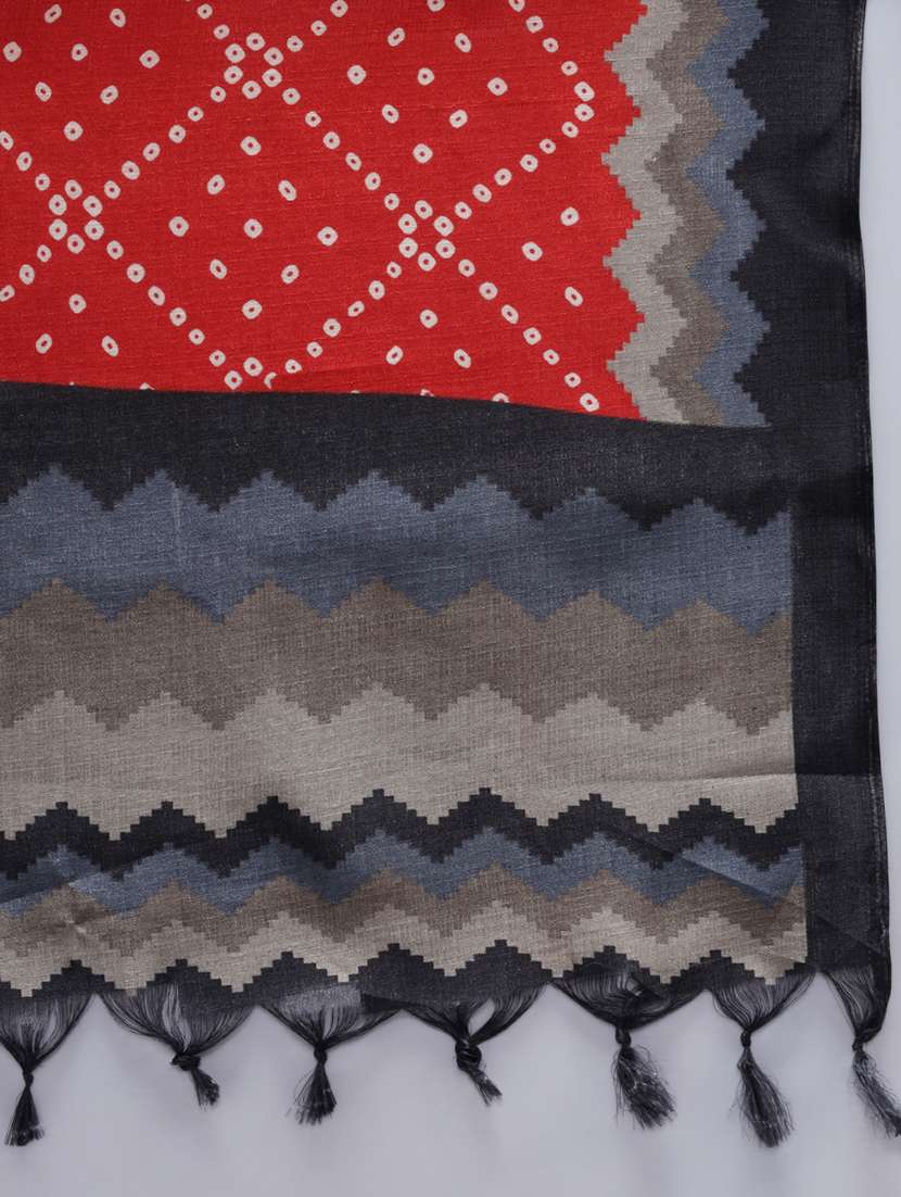 women black kurta dupatta set - 21451010 -  Standard Image - 5