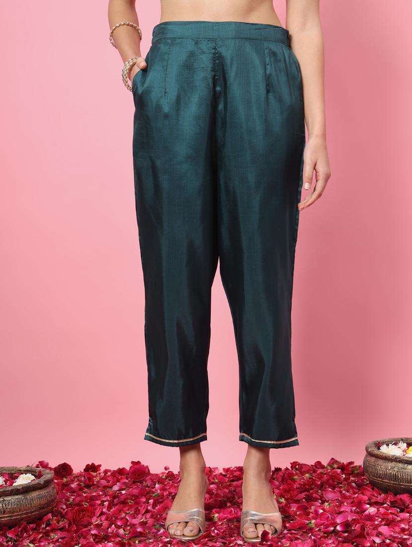 women three quarter sleeve kurta pant with dupatta set - 21451067 - Standard Image - 3