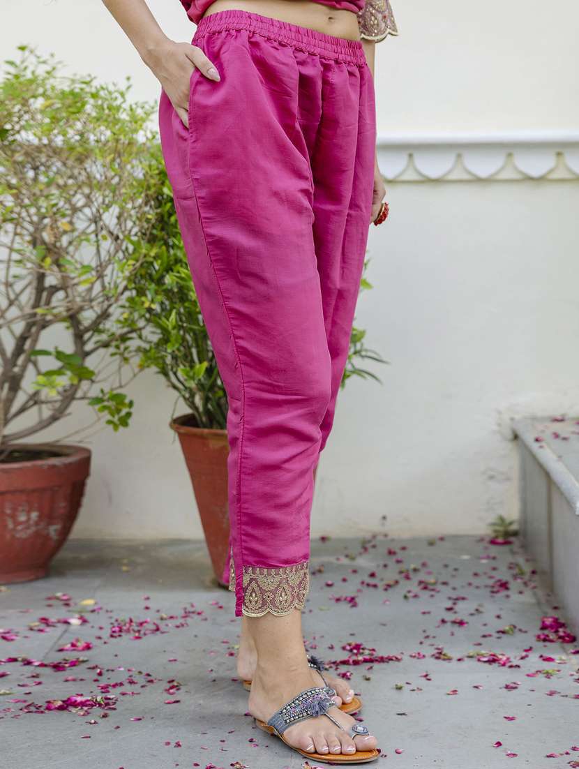 women pink kurta dupatta set - 21451083 -  Standard Image - 3