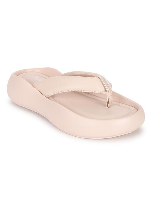 women beige slippers - 21451185 - Standard Image - 0