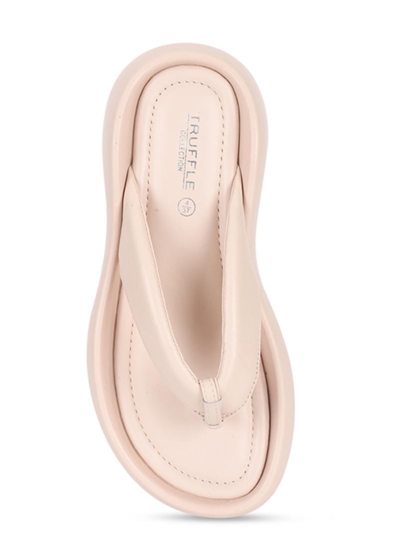 women beige slippers - 21451185 - Standard Image - 3