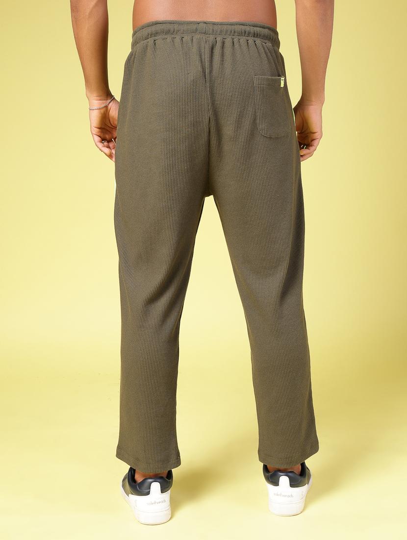 men side taped full length track pant - 21451362 - Standard Image - 3