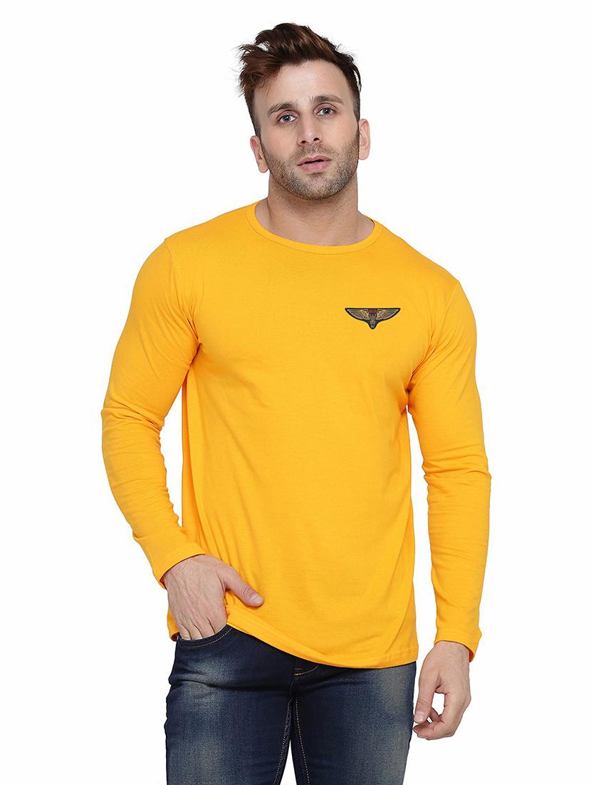 men solid long sleeved t-shirt - 21454216 - Zoom Image - 0