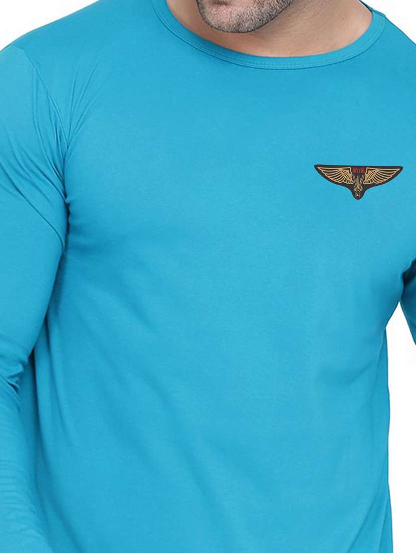men solid long sleeved t-shirt - 21454225 -  Standard Image - 3