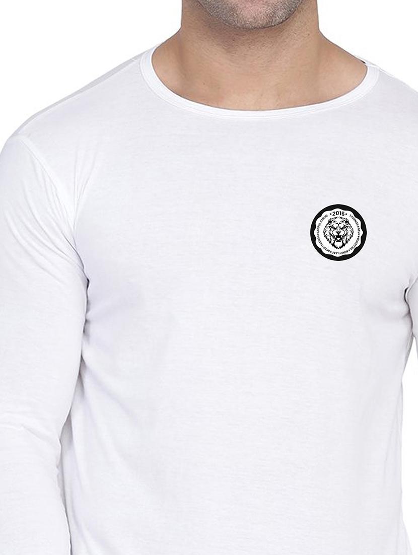 men solid long sleeved t-shirt - 21454246 - Standard Image - 3