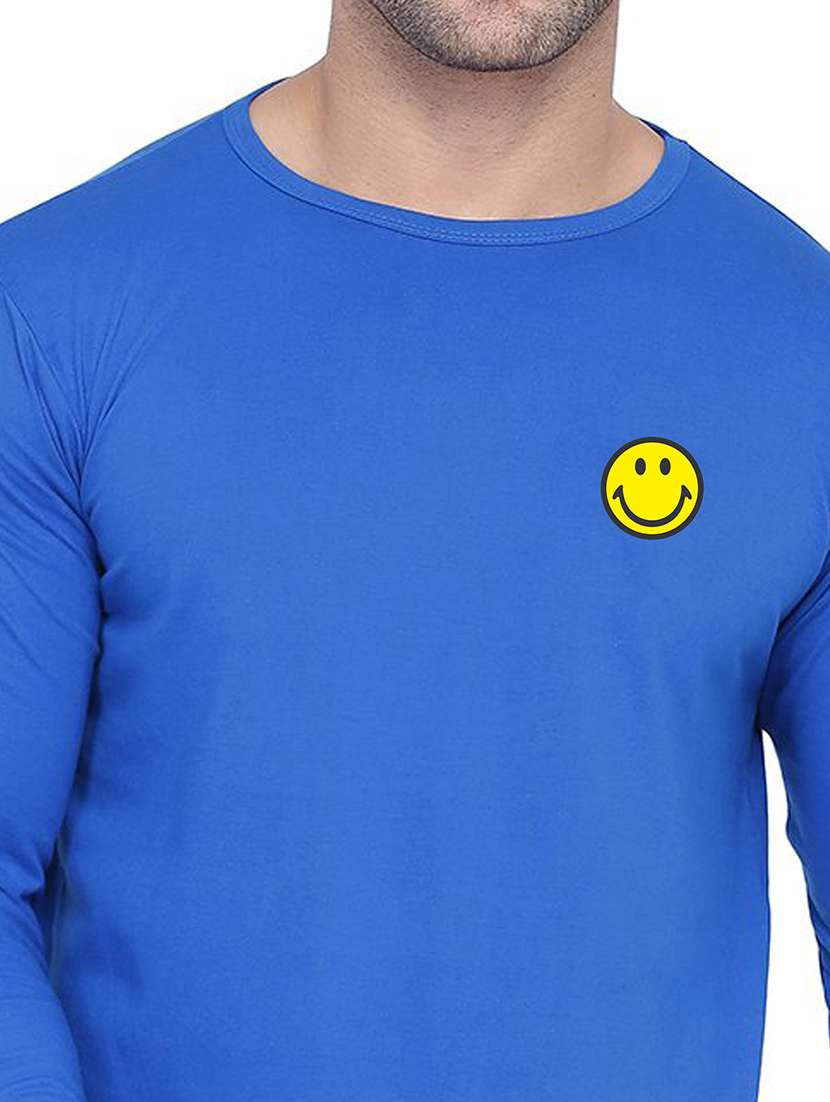 Men Solid Long Sleeved T-shirt - 21454249 -  Standard Image - 3