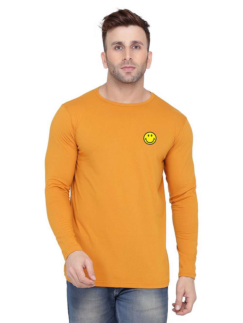 men solid long sleeved t-shirt - 21454252 - Zoom Image - 0