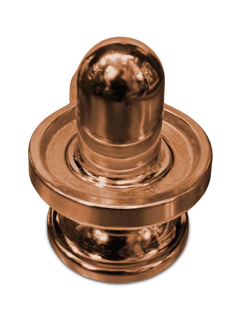 adhvik multicolor metal shiva,mahadev,bholebaba shivling lingam metal idol for gifting - 21456984 -  Standard Image - 3