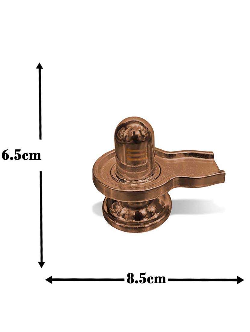 adhvik multicolor metal shiva,mahadev,bholebaba shivling lingam metal idol for gifting - 21456984 -  Standard Image - 5