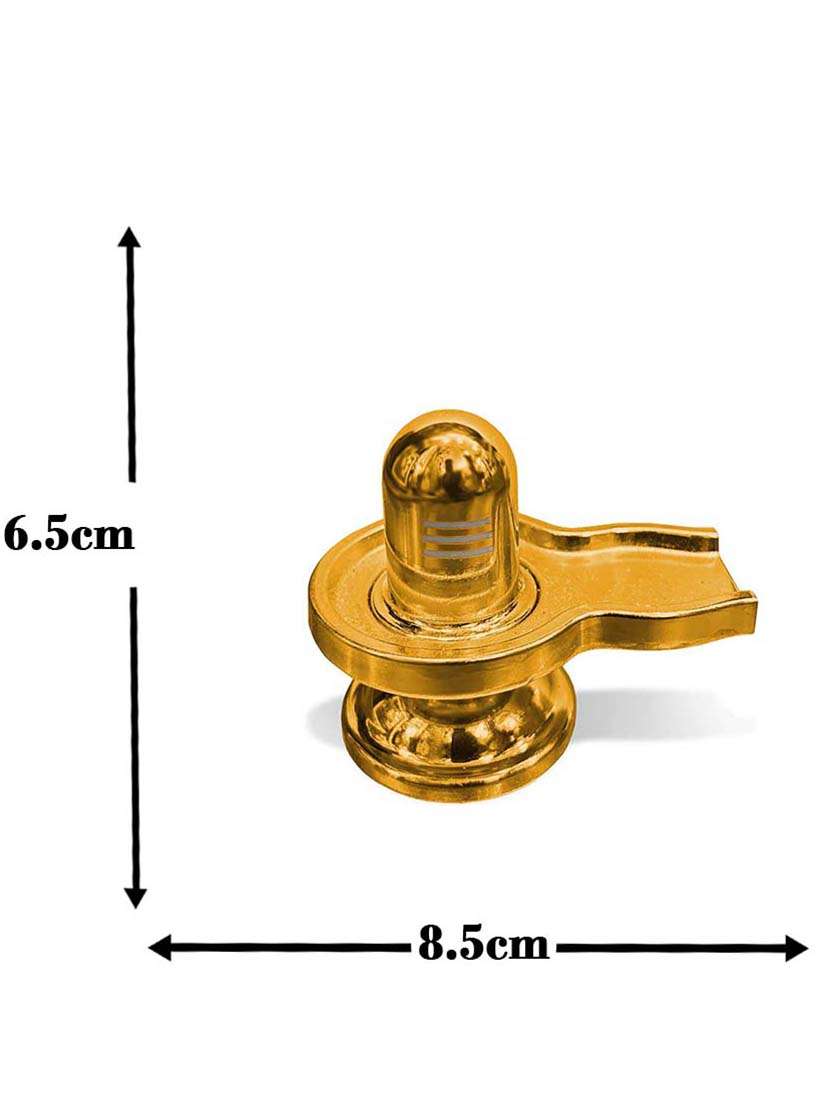 adhvik multicolor metal shiva,mahadev,bholebaba shivling lingam metal idol for gifting - 21456986 -  Standard Image - 5