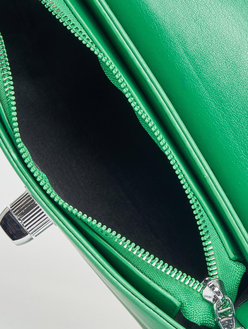 women green pu handbag - 21457031 - Standard Image - 3