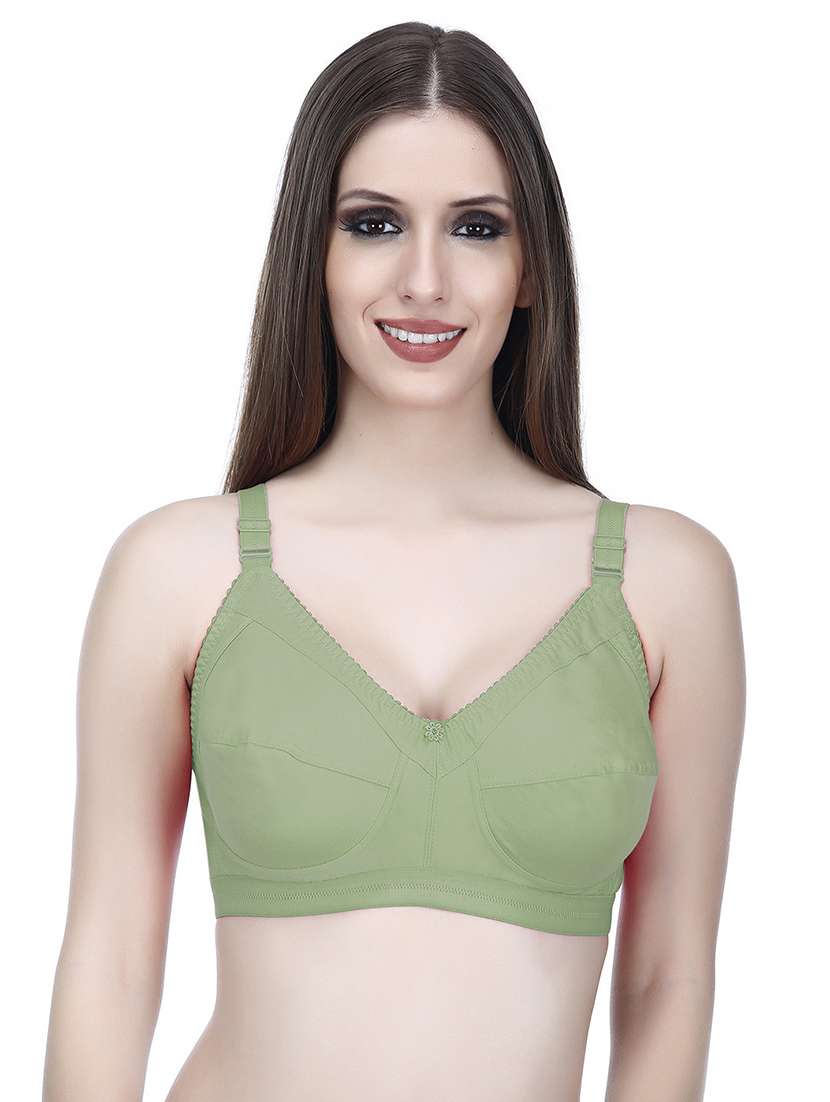 women pack of 2 solid bra combo - 21457258 - Standard Image - 3