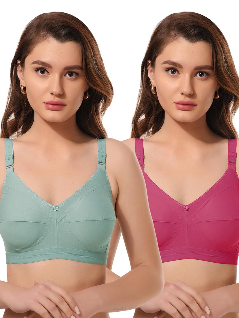 pack of 2 solid bra combo - 21457891 - Zoom Image - 0