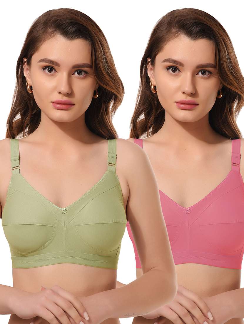 pack of 2 solid bra combo - 21457900 -  Zoom Image - 0