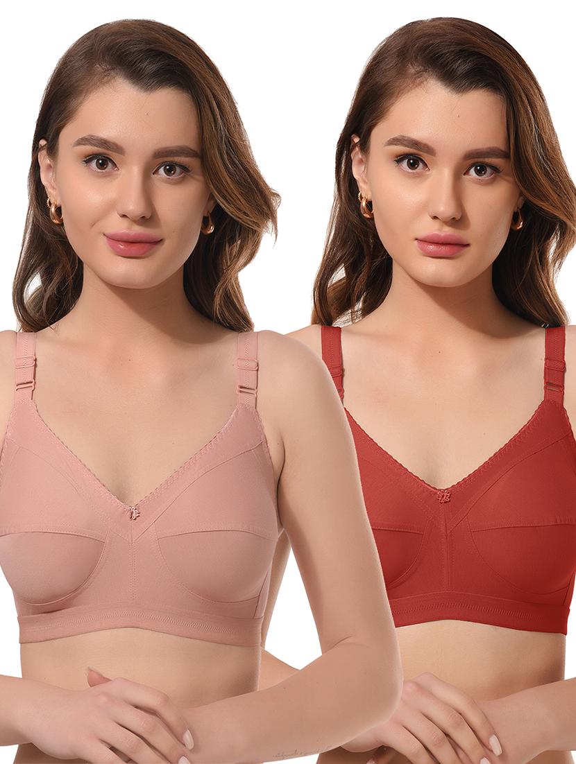 pack of 2 solid bra combo - 21457905 -  Zoom Image - 0