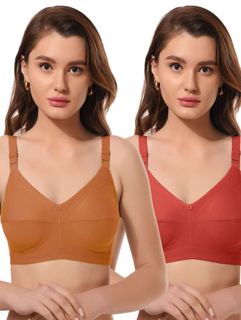 pack of 2 solid bra combo - 21457954 - Zoom Image - 0