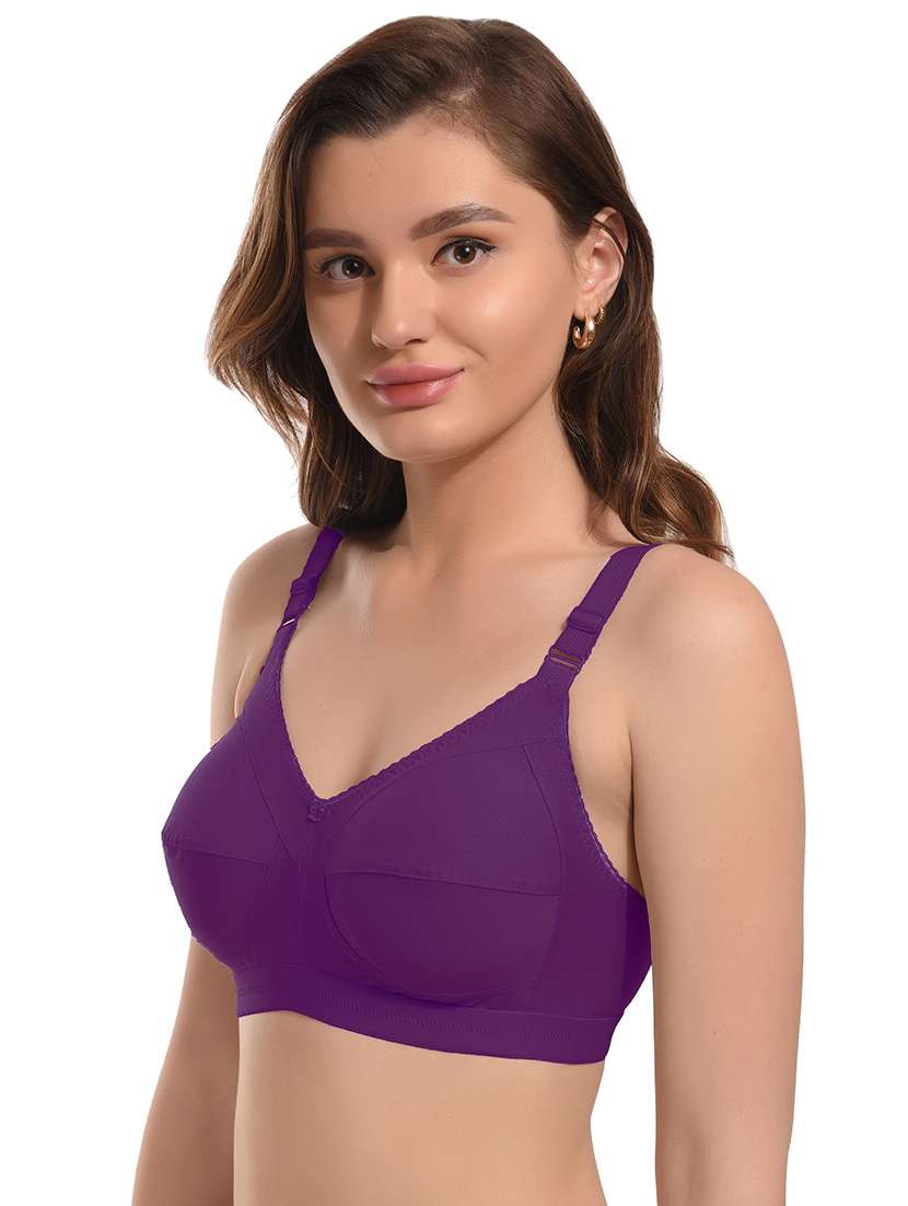 pack of 2 solid bra combo - 21457955 -  Standard Image - 5