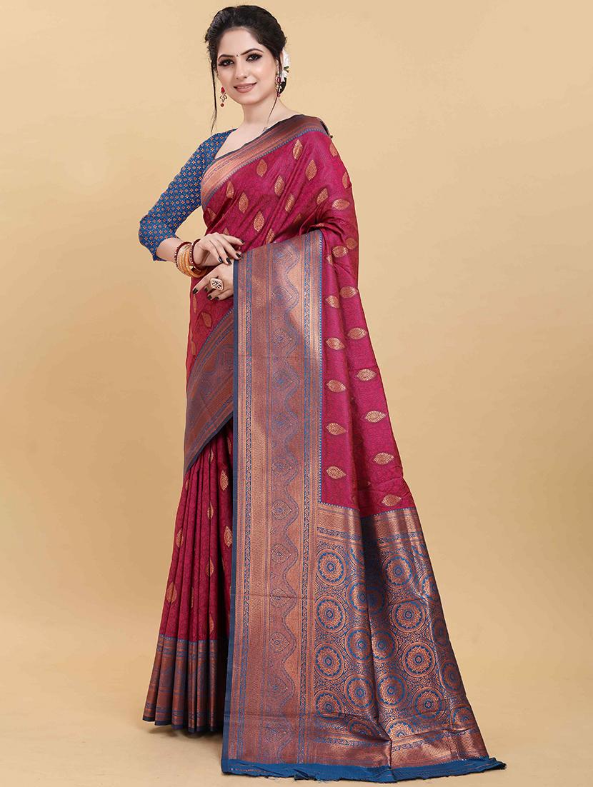 women self design kanjivaram saree - 21458162 - Zoom Image - 0
