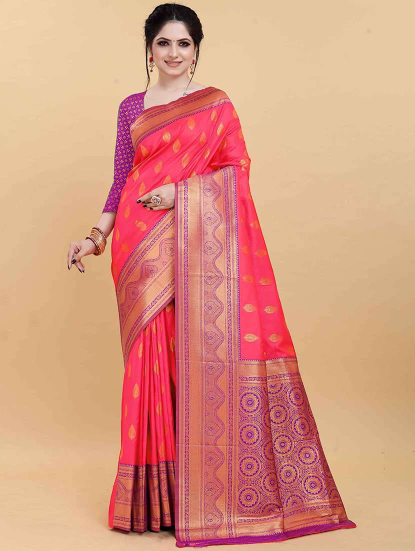 women self design kanjivaram saree - 21458167 - Zoom Image - 0