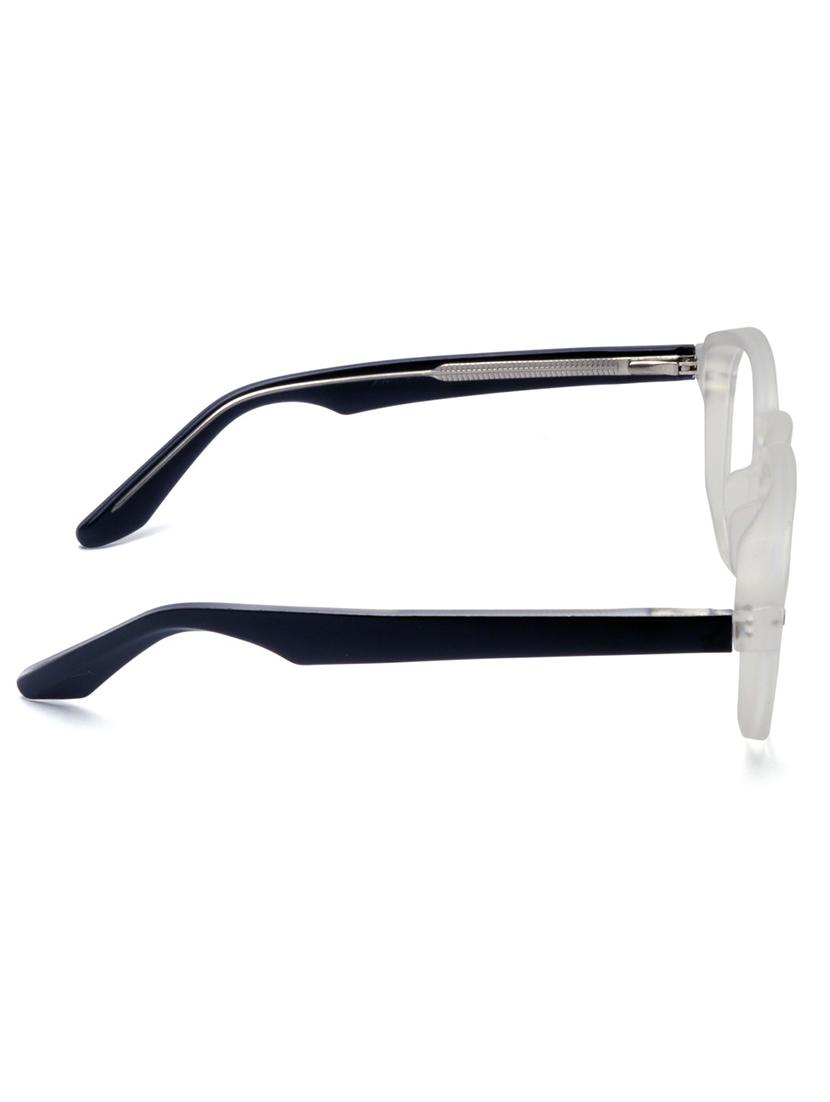 women blue cut transparent eyeglasses - 21458174 - Standard Image - 3