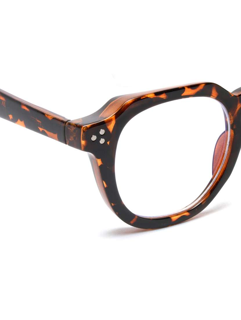 women blue cut transparent eyeglasses - 21458177 -  Standard Image - 5