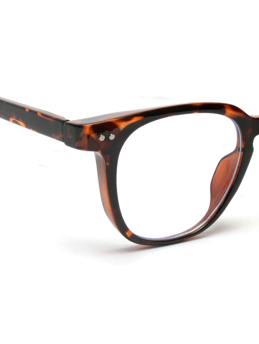 women blue cut transparent eyeglasses - 21458183 -  Standard Image - 5