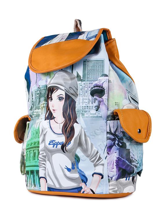 kids printed school bag - 21458224 - Standard Image - 3