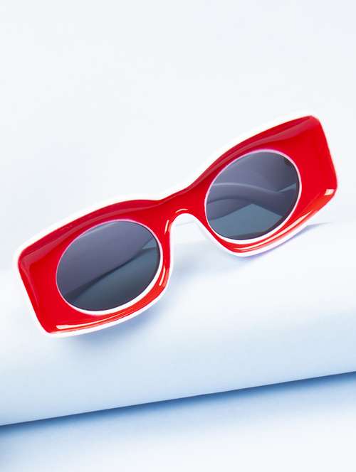 ted smith grey wayfarer sunglasses for men & women | full rim & acetate frame | large face ( 70-15-140 ) - 21458289 -  Standard Image - 0