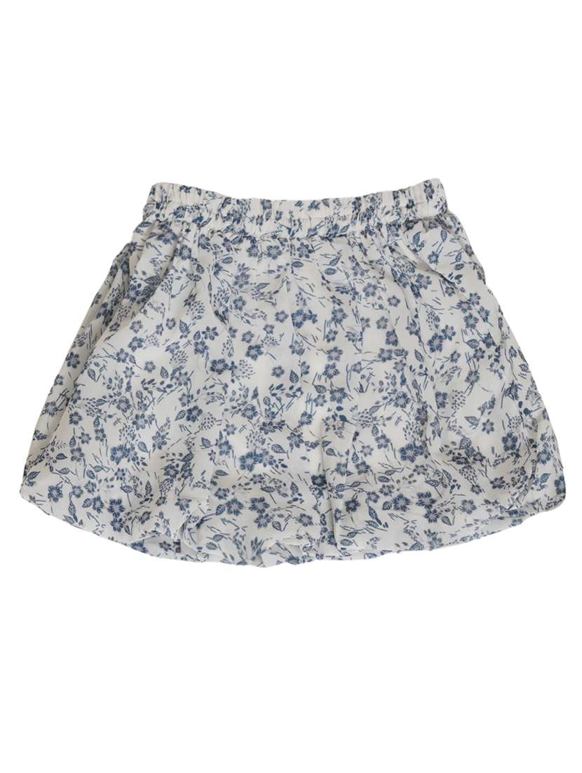 girls casual printed a-line skirt
