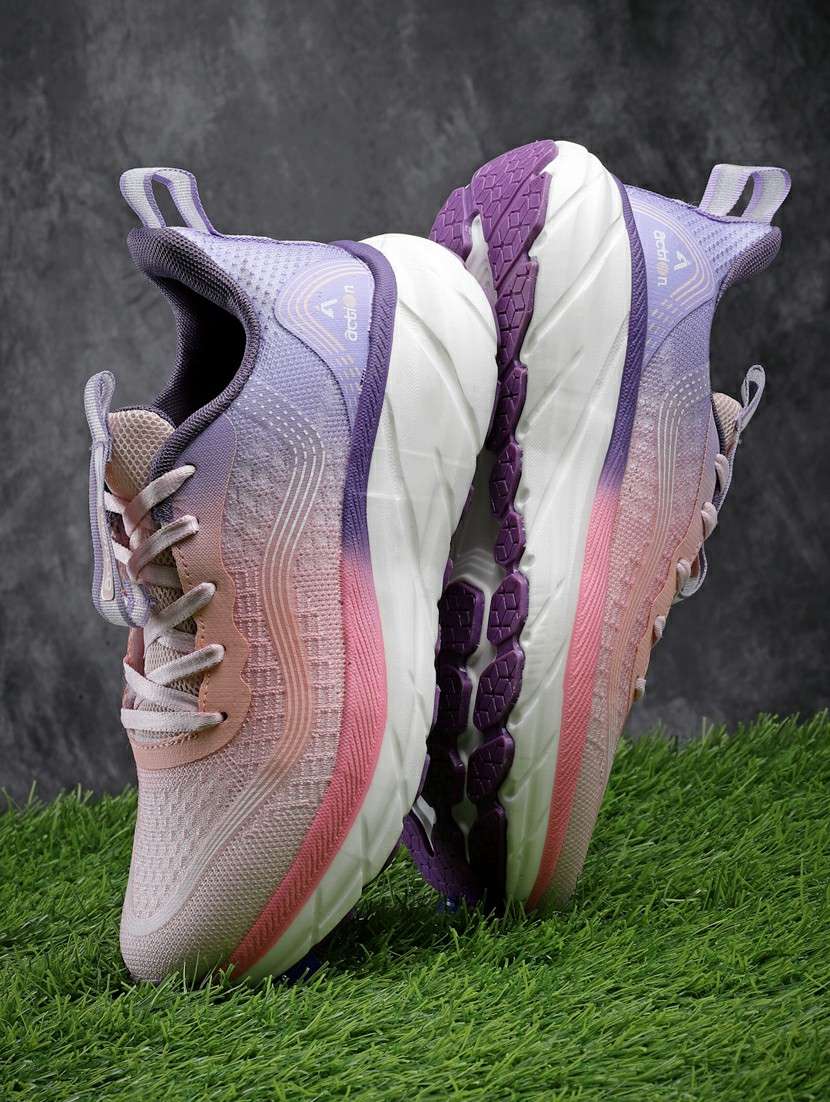 women solid lace-up sports shoes - 21460377 - Zoom Image - 0