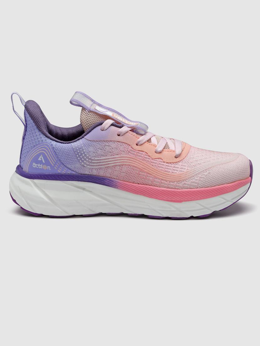 women solid lace-up sports shoes - 21460377 - Standard Image - 3