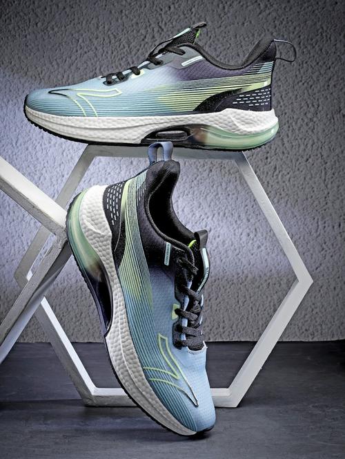 men lace up running sport shoes - 21460703 - Standard Image - 0