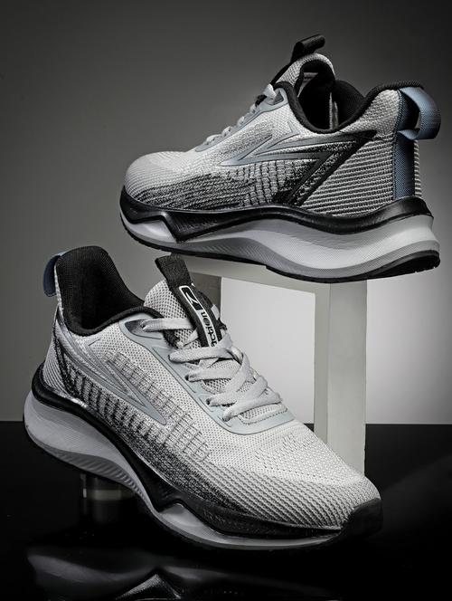 men lace up running sport shoes - 21460706 - Standard Image - 0
