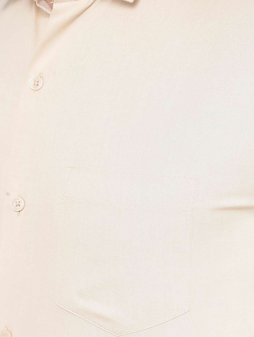 men solid long sleeved formal shirt - 21461084 - Standard Image - 5